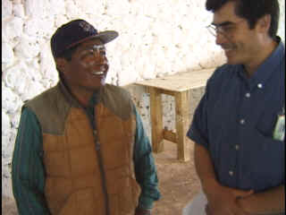 Alfredo translates my request to follow Melina's family home