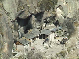 Cliff dwellings near Copper Canyon