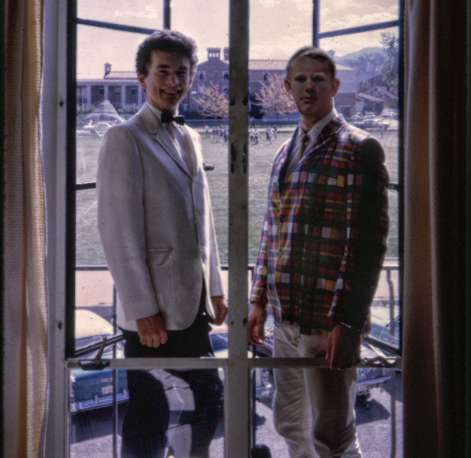 Jack and Bruce at our CU dorm